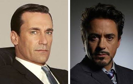 Don Draper & Tony Stark